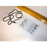 БЕЙДЖИК Brauberg 120*90 на черном шнурке 235718