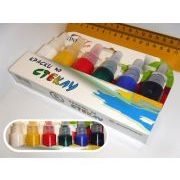 Акриловые краски 6цв Tinta Viva 8079638 по стеклу