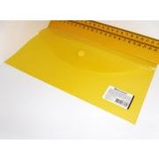 ПАПКА на кнопке А6 Brauberg 224032 желтая