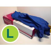 ПЕРЧАТКИ латекс Gloves в коробке L