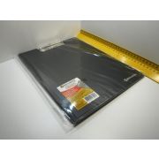 ПЛАНШЕТ с зажимом А4 Brauberg 223488 черн. пластик с крышкой