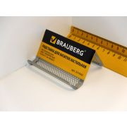 ПОДСТАВКА д/визиток Brauberg 231943 метал