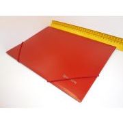 ПАПКА на резинке А4 Brauberg красная 221622
