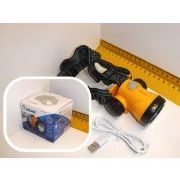 Фонарь Космос Асс 3W COB, зарядка от 220В