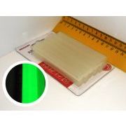 Клей для термопистолета 12шт 11мм=толстый Светящийся 09-1260