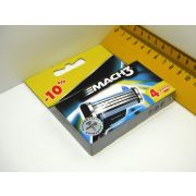 Кассета д/бритья Gillette-Mach 3 4шт