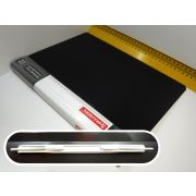 ПАПКА Скоршиватель+карман пластик Brauberg 221781 черн