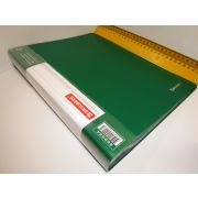 ПАПКА - БЛОК А4 60вклад. Brauberg 228684 зеленая