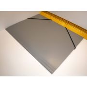 ПАПКА на резинке А4 Brauberg серая 228079