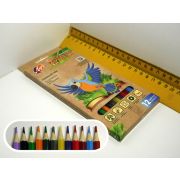 КАРАНДАШИ 12цв пластик Zoo Луч 29с1740-08