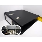 Регистратор А5 70мм Brauberg 223188 черный