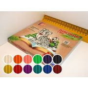 ПЛАСТИЛИН 12цв. Zoo Луч 29с-1722-08