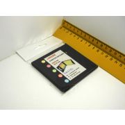 НАБОР этикет-закладка deVente 50*15/75*75/ 6цв* 25л 2011001