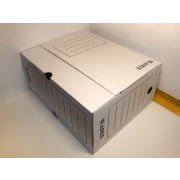 Короб архивный 150мм гофр белый с завязками 128866