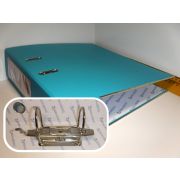 Регистратор А4 80мм Brauberg 227198 бирюзовый