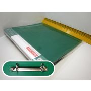 ПАПКА  2 кольца  Brauberg А4  221794 зелен